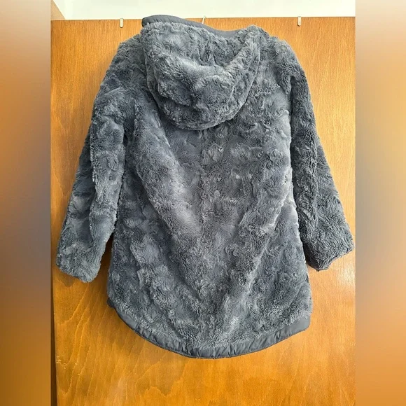 The North Face Kid’s Dark Gray Puffer Jacket